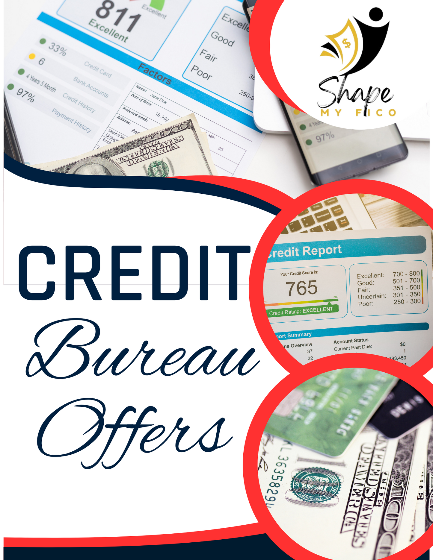 Credit Bureau Offers Powered by ShapeMyFICO