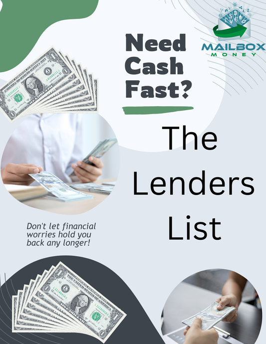 Mailbox Money Lenders List