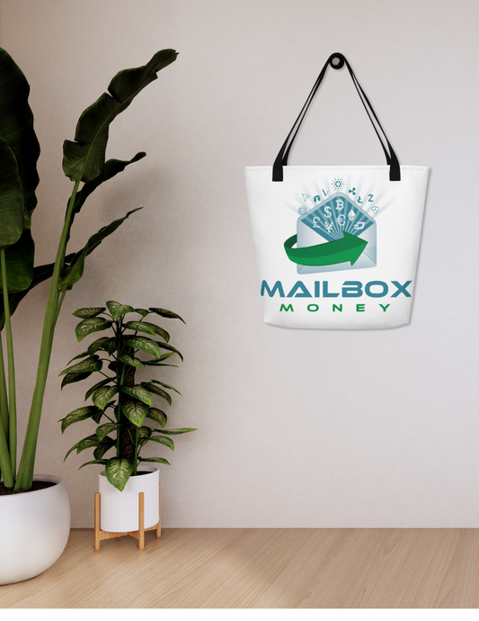 Mailbox Money Large Tote Bag