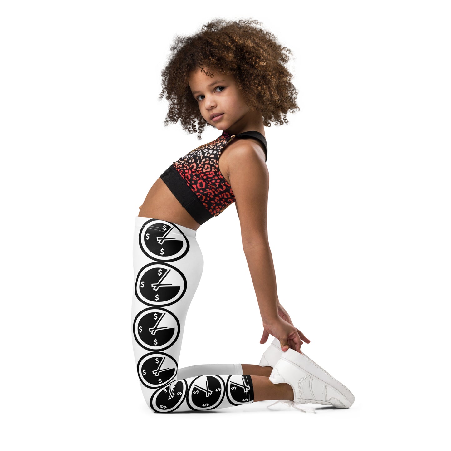 Time Is $ Kid's Leggings