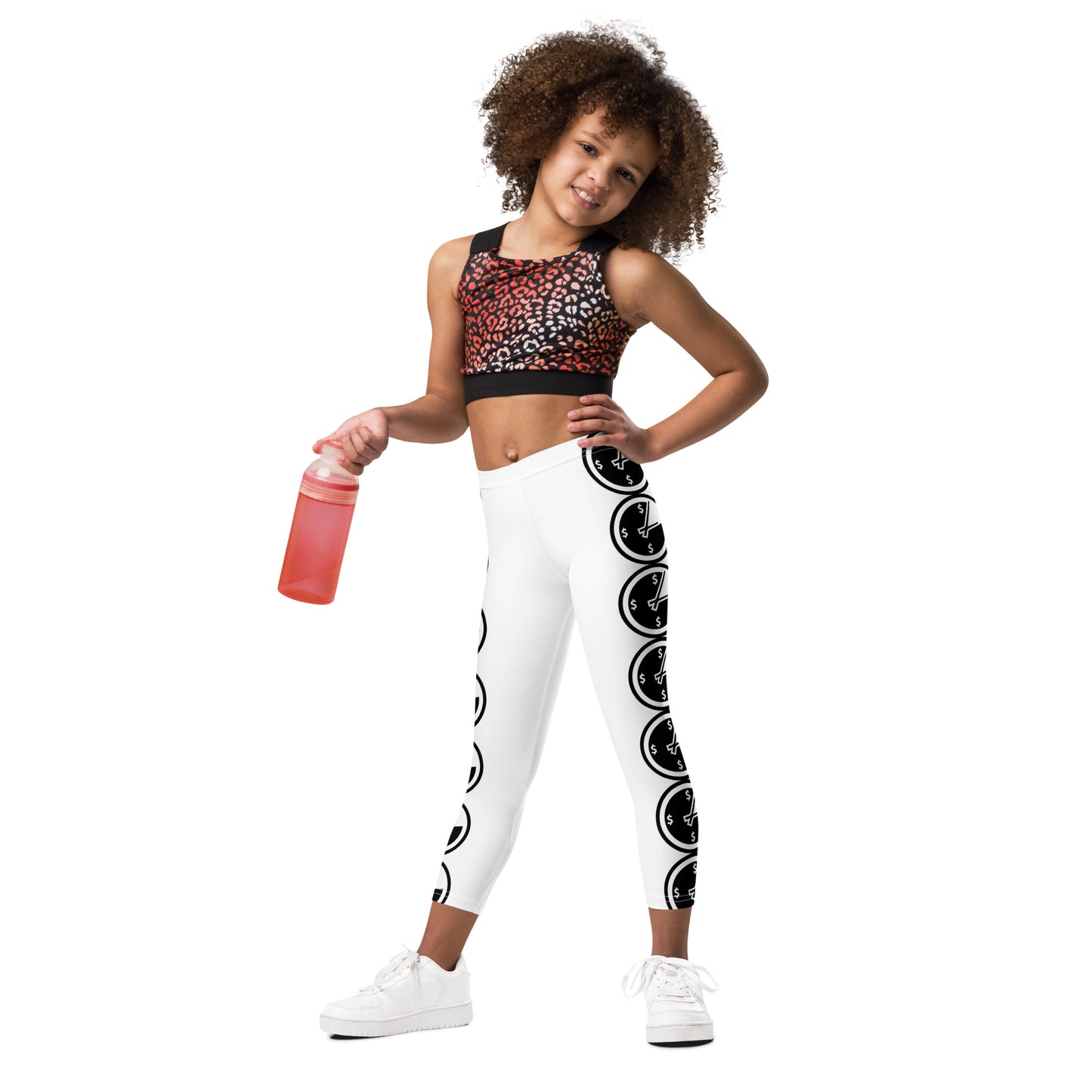 Time Is $ Kid's Leggings