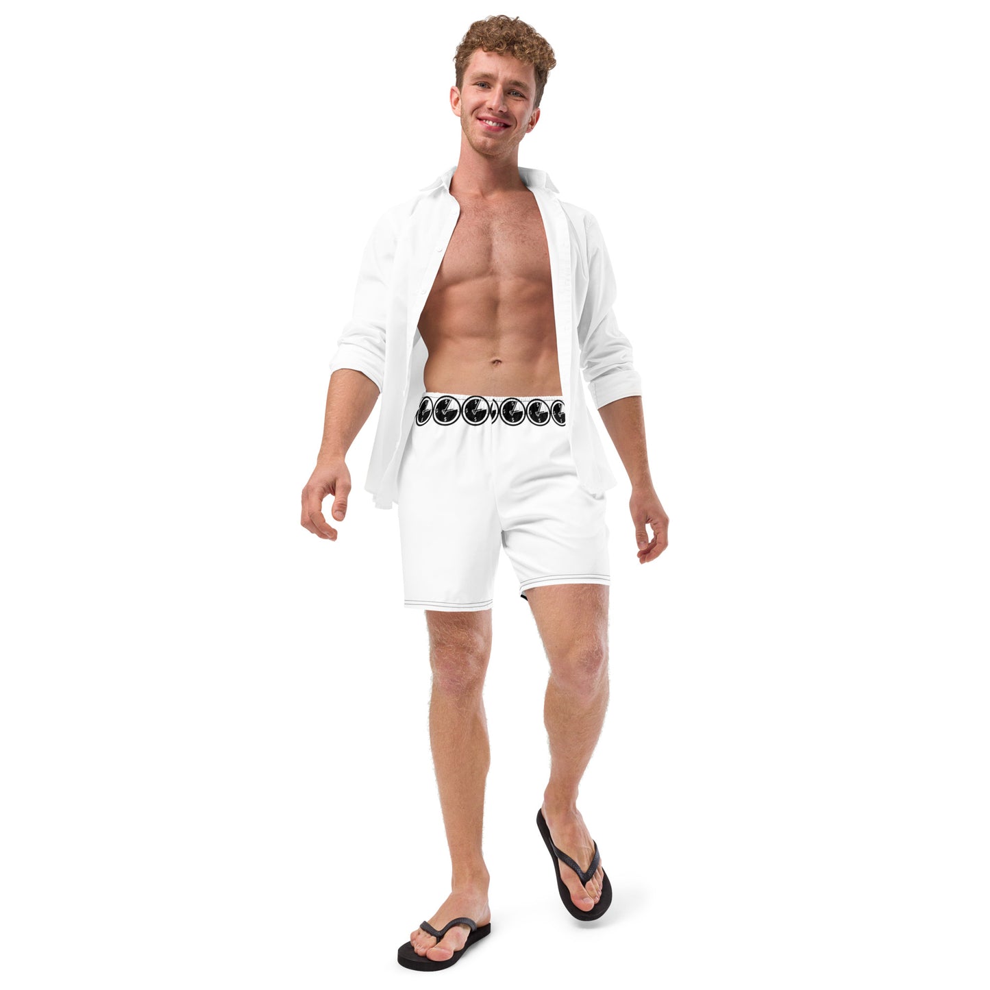 Time Is $ Men's Swim Trunks