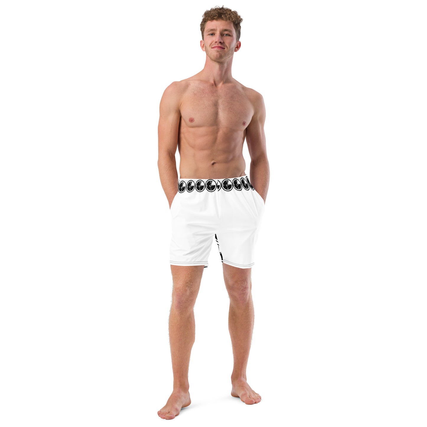 Time Is $ Men's Swim Trunks