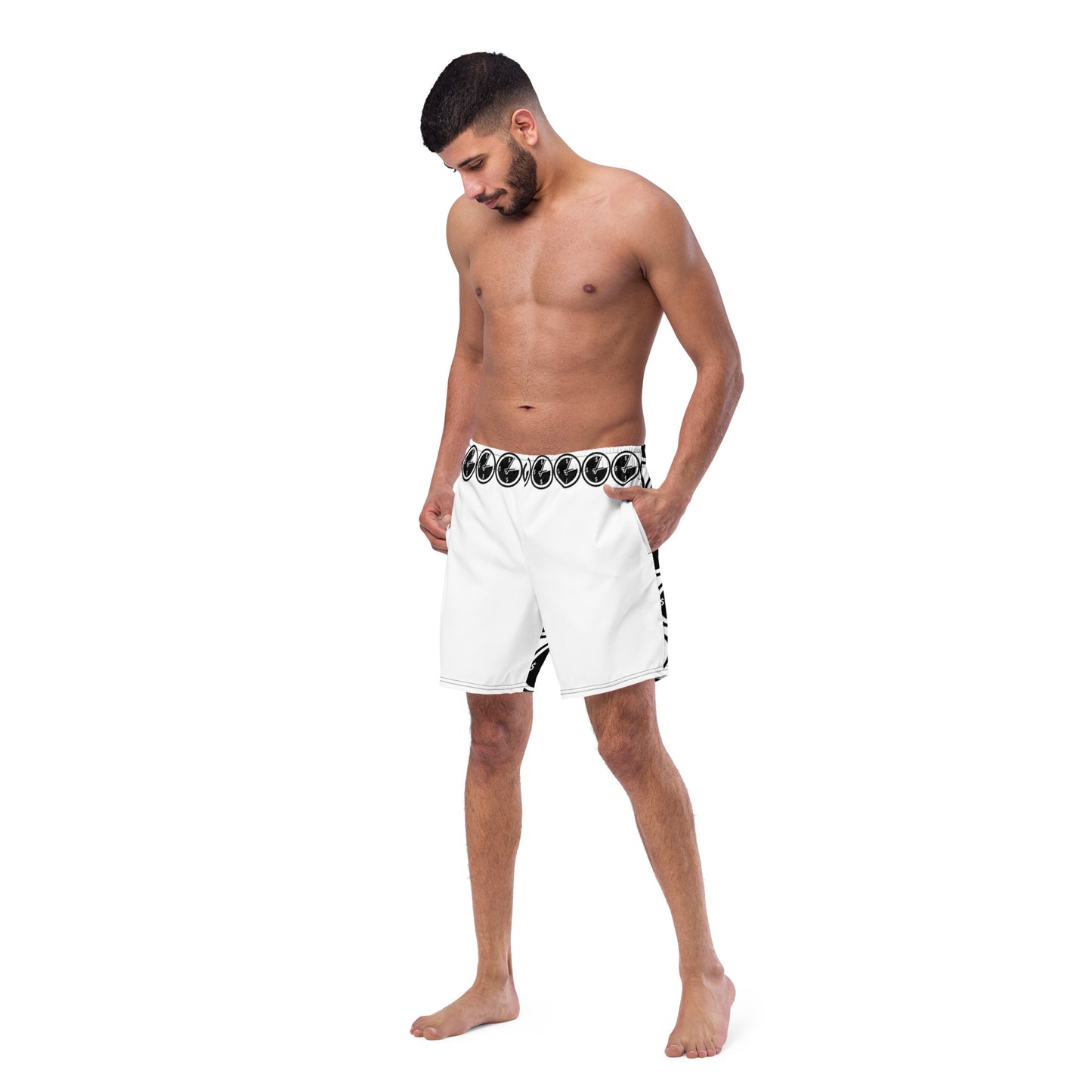 Time Is $ Men's Swim Trunks