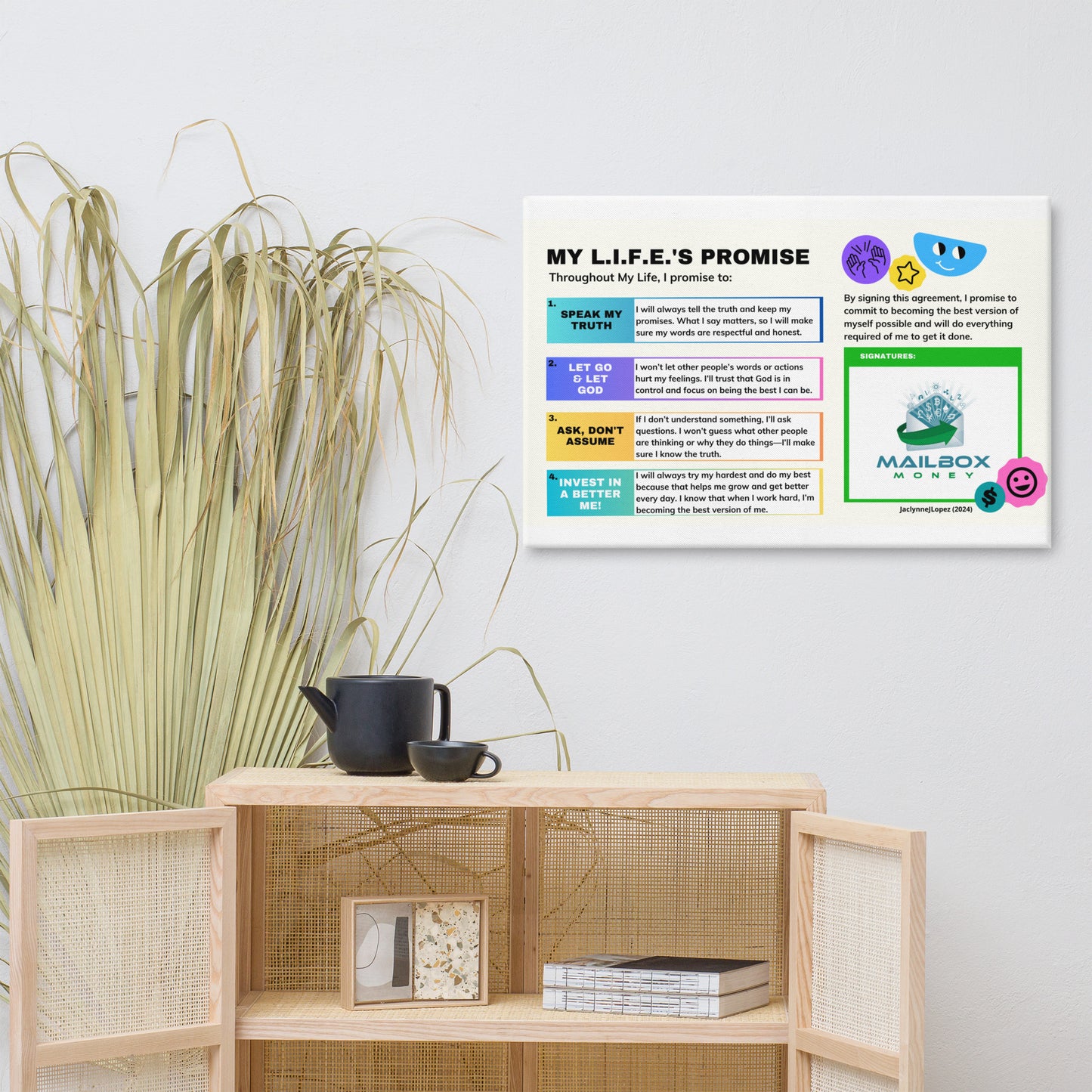 My Life's Promise Canvas (lg)