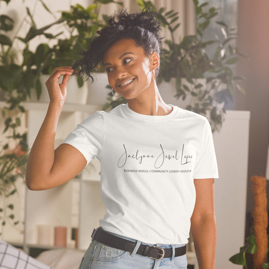Jaclynne J Short-Sleeve Unisex T-Shirt