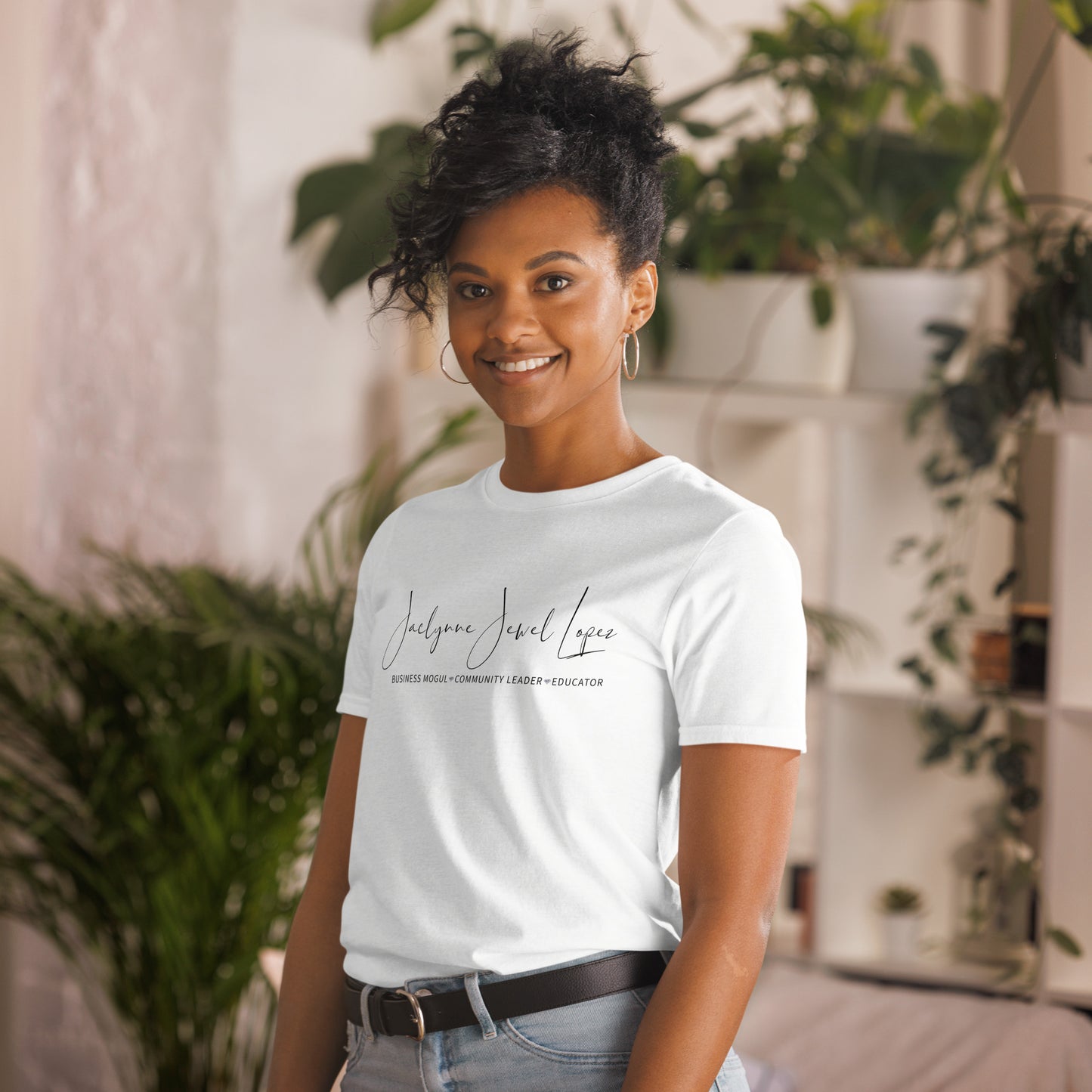 Jaclynne J Short-Sleeve Unisex T-Shirt